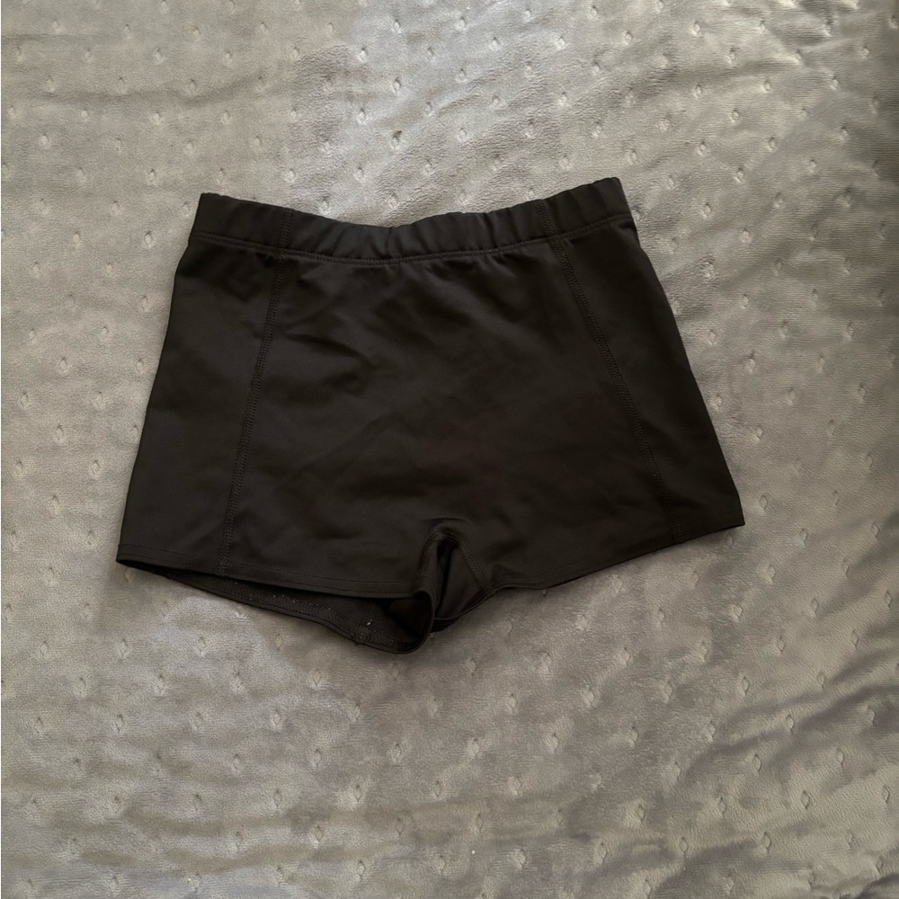 bcg Black Athletic Shorts with Elastic Waistband